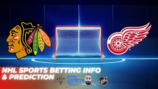 Chicago Blackhawks VS Detroit Red Wings  Betting Info For 10323 Nhl Preseason [upl. by Quillon]