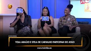 A TARDE É NOSSA Yola Araújo e Stela de Carvalho participam do jogo “Eu Já Eu Nunca” [upl. by Neva939]