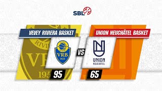 Vevey Riviera Basket vs Union Neuchâtel Basket  Game Highlights [upl. by Assened784]