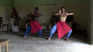 kathakali actor training 2 [upl. by Kristos]