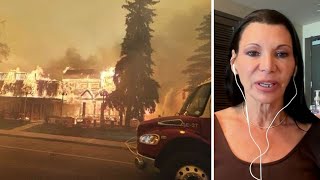 Maligne Lodge owner in Jasper quotshockedquot after hotel burned by wildfire [upl. by Aynotel]