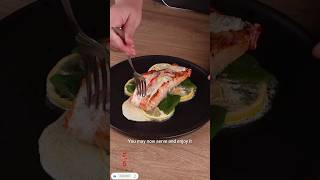 I learned this trick at a restaurant Juicy and delicious salmonfoodvibe [upl. by Thadeus167]