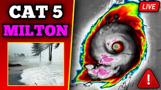 🔴 BREAKING Hurricane Milton Becomes Worst Hurricane In Years  Catastrophic Impacts In Florida Soon [upl. by Dzoba]