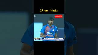 Another Bumrah great over trendingshorts cricket indvsbanhighlights motivation indvsban [upl. by Xonnel]