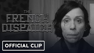 The French Dispatch  Official Clip 2021 Wes Anderson Bill Murray [upl. by Comras]