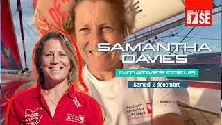 Retour à La Base  Samantha Davies le 2 décembre 2023 [upl. by Nnaecarg]