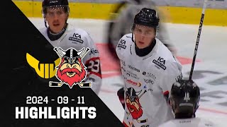 Highlights försäsong Västerås IK  Nybro Vikings 84 [upl. by Emma984]