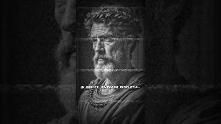 roman emperor diocletian split the roman empire historyshorts ancient short [upl. by Dmitri407]