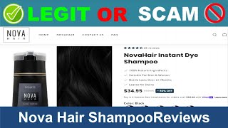 Nova Hair Shampoo Reviews  Apr 2024Beware of Scam Watch Now [upl. by Olethea106]