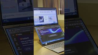 Handson the Asus Zenbook Duo dualscreen laptop [upl. by Yrrap]