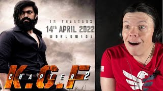 KGF Chapter 2 Trailer Reaction American Soldier Reacts [upl. by Norbie]