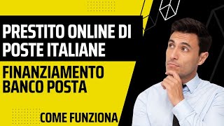 PRESTITO POSTE ITALIANE BANCOPOSTA ONLINE TASSO INTERESSE SETTEMBRE 2023 iprestitionline [upl. by Anerok]