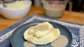 Mashed Potatoes and Gravy Recipe [upl. by Rolyks213]