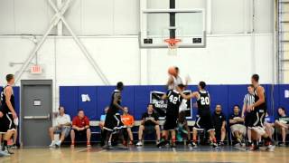 Dominique Uhl of Jersey Shore Warriors Dunk On Josh Sharma of Mass Rivals [upl. by Aivizt]