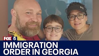 Georgia residents react to new immigration order  FOX 5 News [upl. by Chancey462]