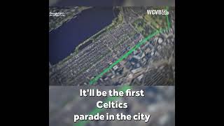 Boston Celtics victory parade route [upl. by Wyn]