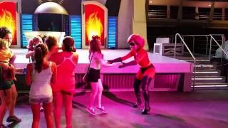 Incredibles Super Dance Party At Magic Kingdom [upl. by Llesig405]