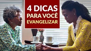 COMO EVANGELIZAR UMA PESSOA 4 DICAS IMPORTANTES  Pastor Antonio Junior [upl. by Louth119]