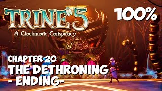 TRINE 5  The Dethroning amp Ending  100 Walkthrough Gameplay Guide [upl. by Stegman]