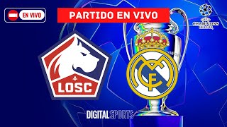 🔴 EN VIVO  LILLE VS REAL MADRID  CHAMPIONS LEAGUE [upl. by Henrion]