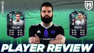 BENZEMA 86 E CHIELLINI 85 FLASHBACK  FIFA 22 PLAYERS REVIEW [upl. by Curry]