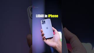 LiDar sensor in iPhone 🤯 [upl. by Rew]