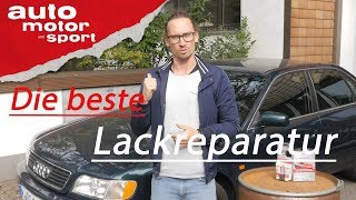 Lackreparatur for Dummies Nigrin oder Sonax Heißer Scheiß 5 I auto motor und sport [upl. by Lejeune]