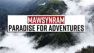 Mawsynram Hiking Trekking Water Activities and More Meghalaya is a Paradise For Adventure Lovers [upl. by Jodoin]