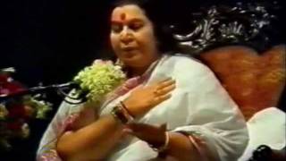 Shri Mataji Self Realization Kundalini Atma Kolkata West Bengal 1986 Calcutta Sahaja Yoga Hindi [upl. by Anilev]