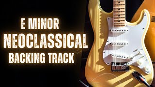 Neoclassical Backing Track Jam in E Minor  130Bpm [upl. by Aloz442]