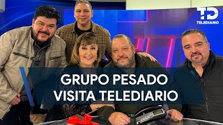 Grupo Pesado visita a María Julia Lafuente en Telediario Mediodía [upl. by Magdalena]