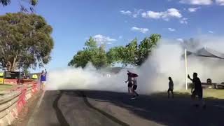 TUFF STREET BURNOUT KICKED OUT OF SUMMERNATS 31 2018 [upl. by Lyall]