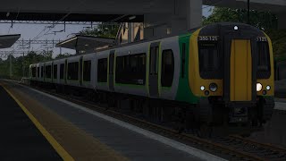 4K TS Classic  DTG WCML South  1Y04 BHM to EUS  AP Class 350 Part 1 [upl. by Brigida]