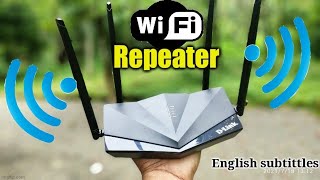 WiFi Repeater setup DLINK Router  Malayalam setup  wifi Extender 250 meter Range Crazy pappa tech [upl. by Novert837]