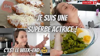 ⌜VLOG⌝ Je suis une superbe actrice  Weekend de repos ouverture de la chambre 🥸 [upl. by Arther]