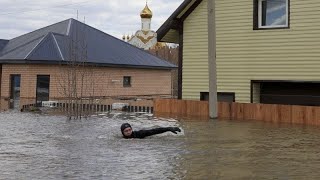 В Кургане и области изза наводнения объявлена эвакуация [upl. by Rawdon545]