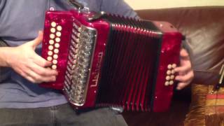 Lisheen red celluloid BC Accordion [upl. by Zoellick534]