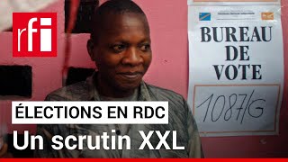 Élections en RDC  un scrutin XXL • RFI [upl. by Nerok]