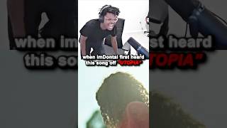 ImDontai REACTS to Travis Scott 😳🔥 [upl. by Sutniuq]