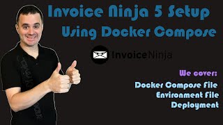 Invoice Ninja 5 Setup using Docker Compose [upl. by Thrift]