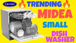 Midea 8place Dish washer for small Family full Review [upl. by Marcello]