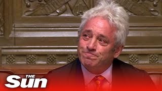 Tearful John Bercow announces his resignation as Speaker [upl. by Collbaith]