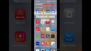 How to Download Facebook video in Gallery  Facebook video download in telugu [upl. by Dygall]