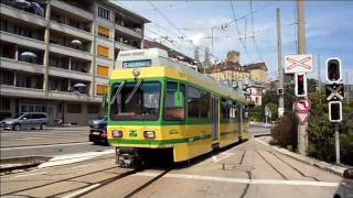 Strassenbahn Neuchâtel  Impressionen Sommer 2010 [upl. by Aidyl]