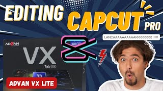 ADVAN VX LITE  TAB MURAH UNTUK PRODUKTIF EDITING VIDEO DI CAPCUT   LANCAR BANGEEETTTT [upl. by Naman301]