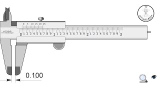 COMO MEDIR CON UN PIE DE REY O VERNIER MILÉSIMAS DE PULGADA  SIMULADOR  AUTOEVALUACIÓN [upl. by Aiuqal]