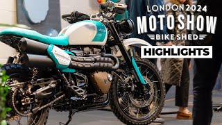 London Bike Shed Show Highlights 2024 [upl. by Yrtnahc36]