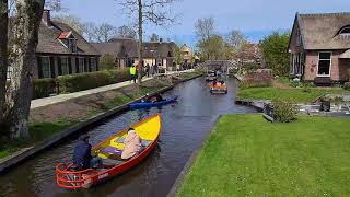 Giethoorn Live Walking Tour Dutch Village [upl. by Ty]