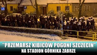 Przemarsz Kibiców Pogoni Szczecin na Stadion Górnika Zabrze [upl. by Swartz88]