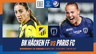 BK Häcken vs Paris FC  UEFA Women’s Champions League 5a Gruppspelsomgången Hela Matchen [upl. by Ettedranreb]